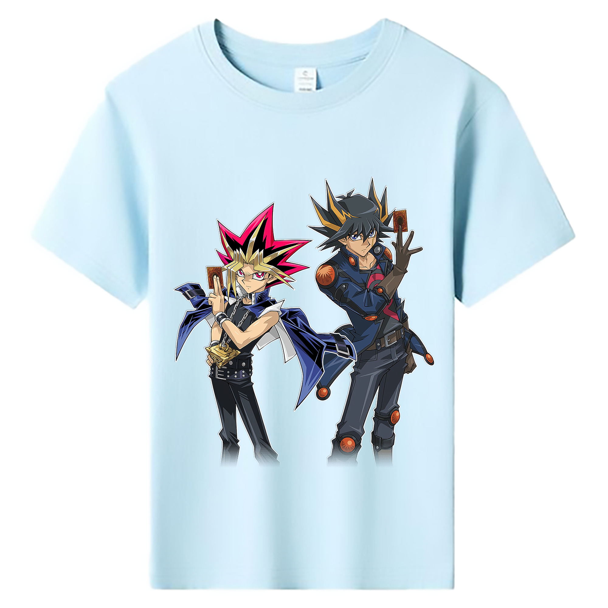 （画像用） 遊☆戯☆王 Yu-Gi-Oh! 綿100％キッズTシャツ（フロントプリント）